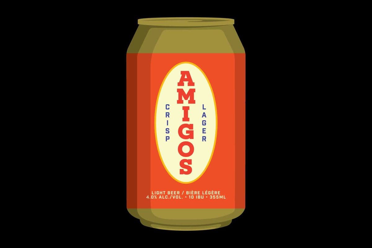 AMIGOS CRISP LAGER 15 CANS (1 x 15*355ML)