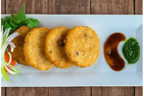 Aloo Tikki / Samosa Chana