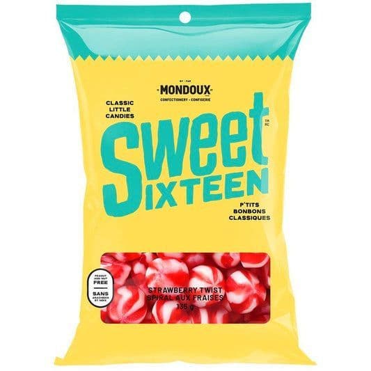 Mondoux Sweet Sixteen Strawberry Twist 135g