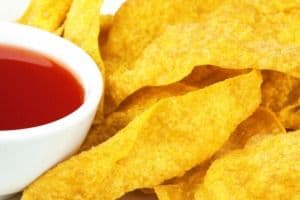 Sweet-and-Sour Wonton Chips