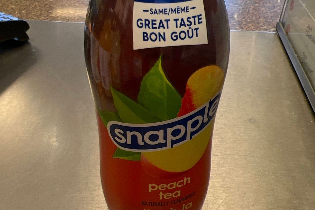 Jus Snapple Peach Tea