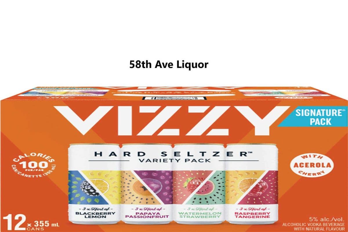 VIZZY HARD SELTZER SIGNATURE MIXER 12 CANS (1 x 12*355ML)