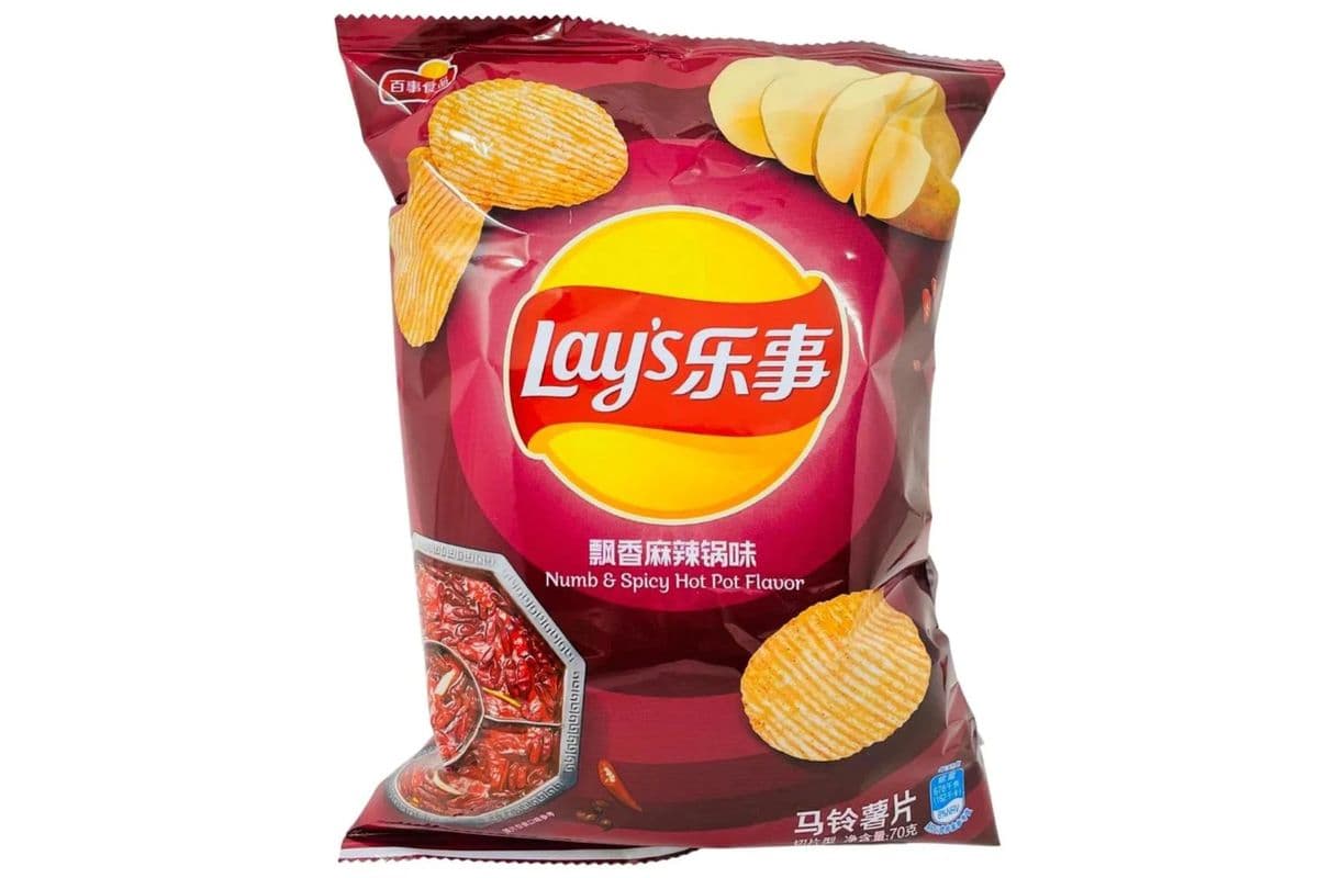 Lay's Numb and Spicy Hot Pot Chips