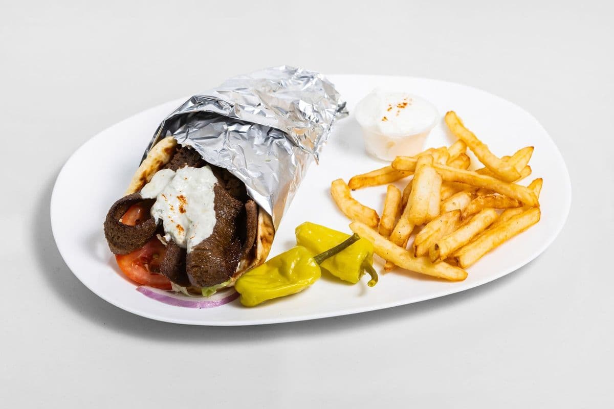 Donair Greek Style Wrap