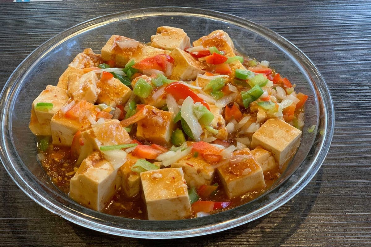 Chili Tofu (Spicy)
