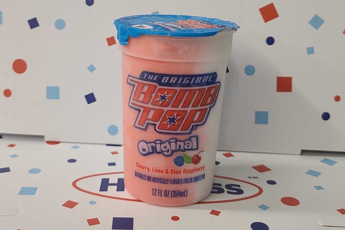 Bomb Pop Original(cherry, Lime and Blue Rasberry) (354ml)