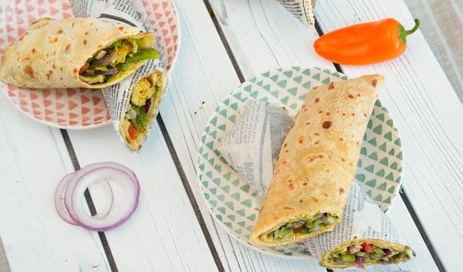 CRISPY VEG PATTY ROLL