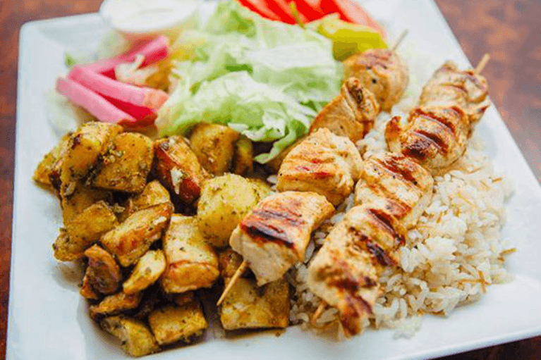 Brochettes de poulet