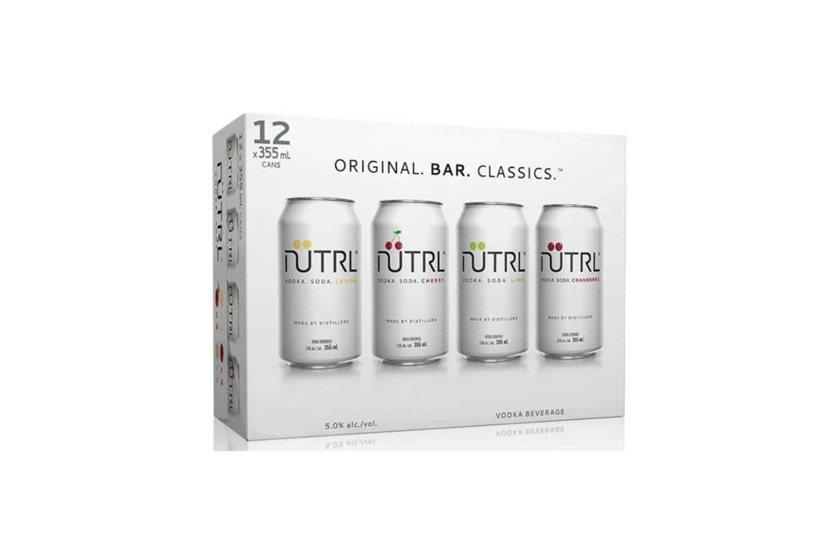 Nutrl Bar Classics Mixer (12 x 355mL Cans)