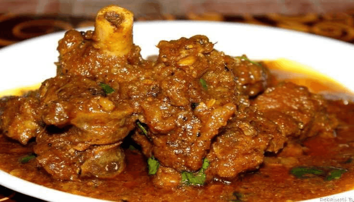 Goat Curry & a butter naan