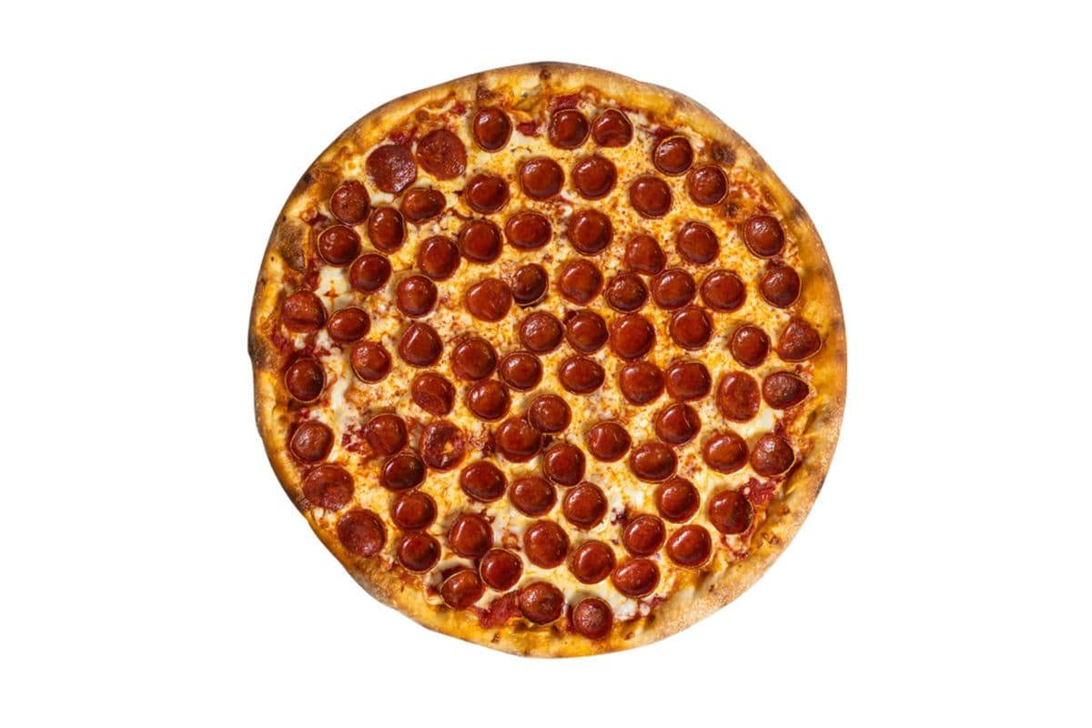 14" Large New York Style Cup n Char Pepperoni Pizza
