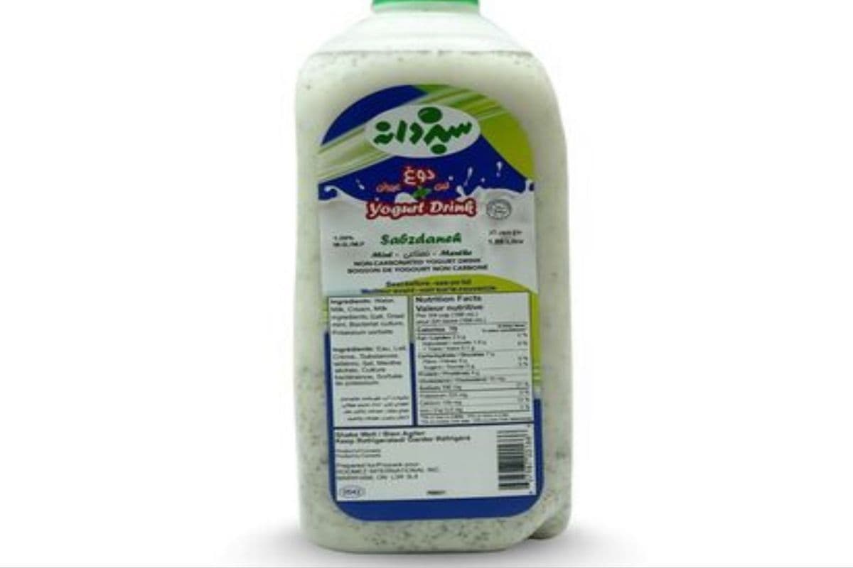 Sabzdaneh Yogurt Drink (non-carbonated)