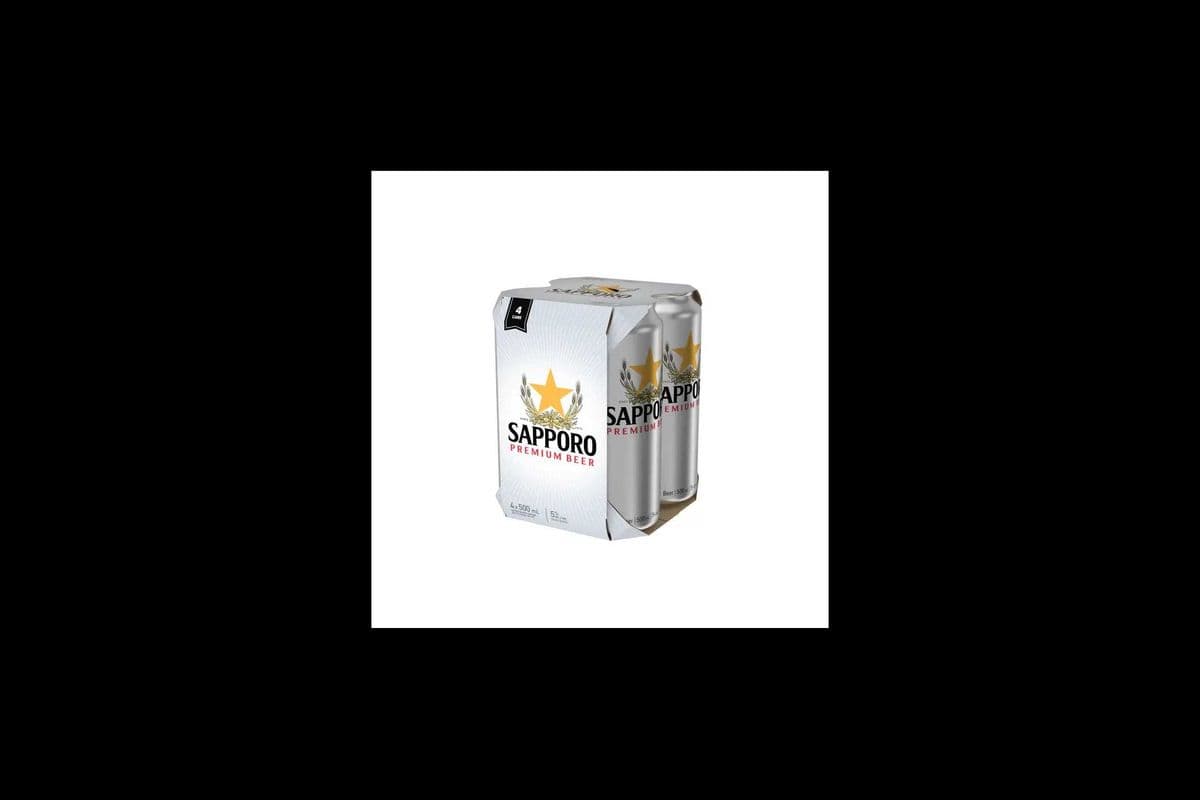 SAPPORO 4 CANS (1 x 4*473ml )