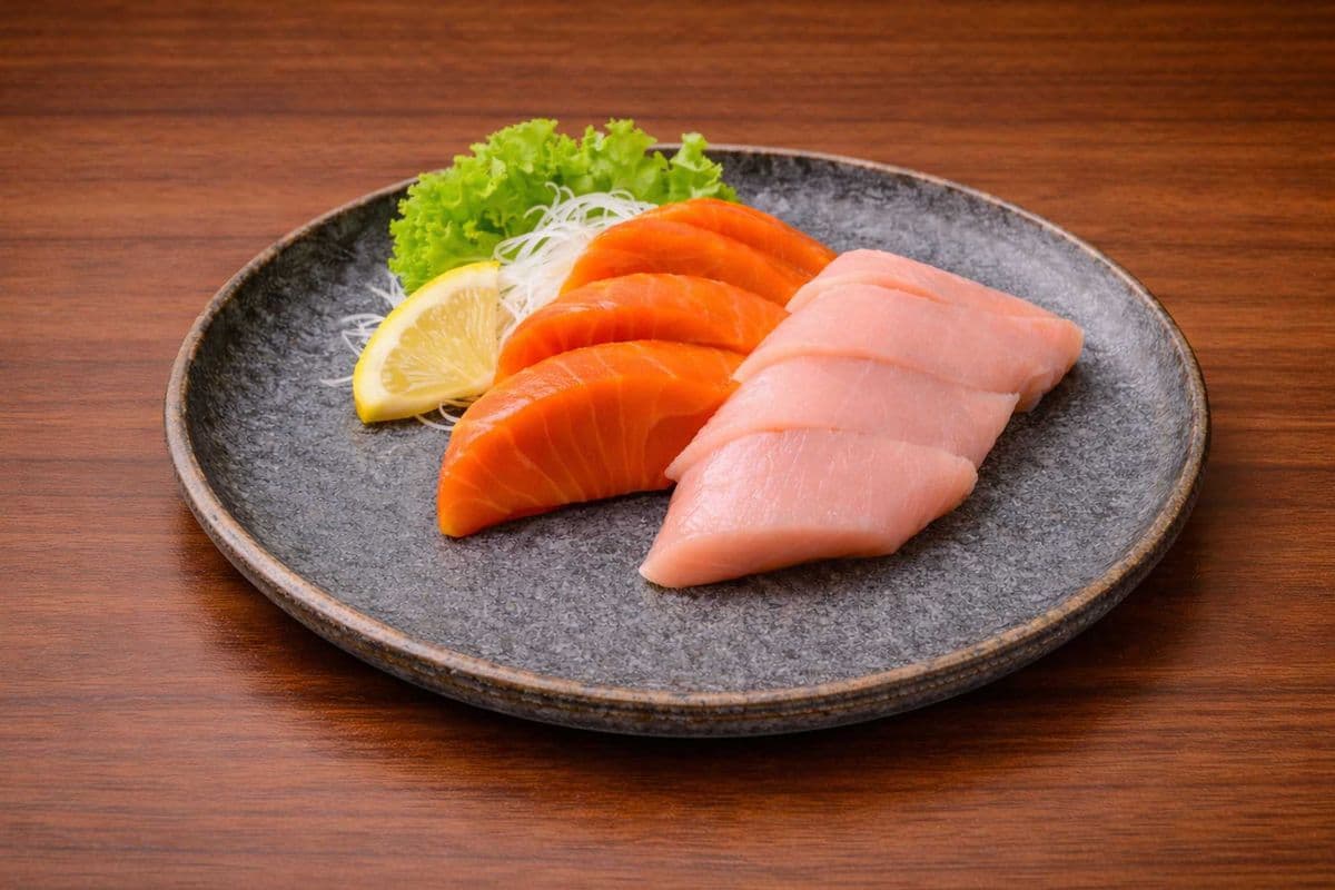 Tuna & Salmon Sashimi