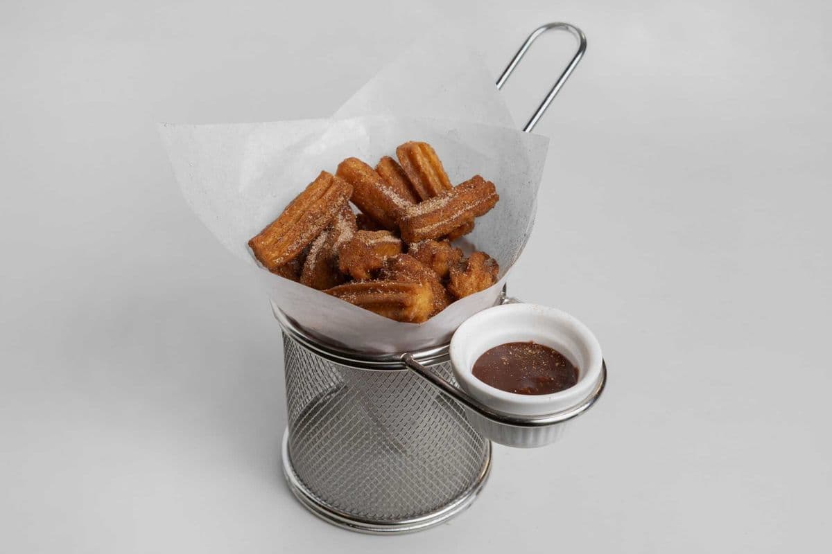 Churritos ( Churro Bites) sprinkled with Cinnamon Sugar