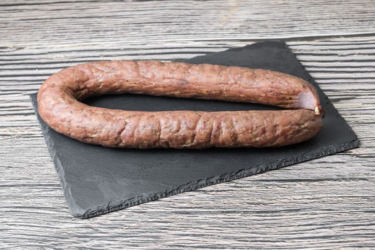Ukrainian Ham Garlic Sausage Ring