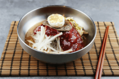 Spicy Chewy Cold Noodle (비빔냉면)