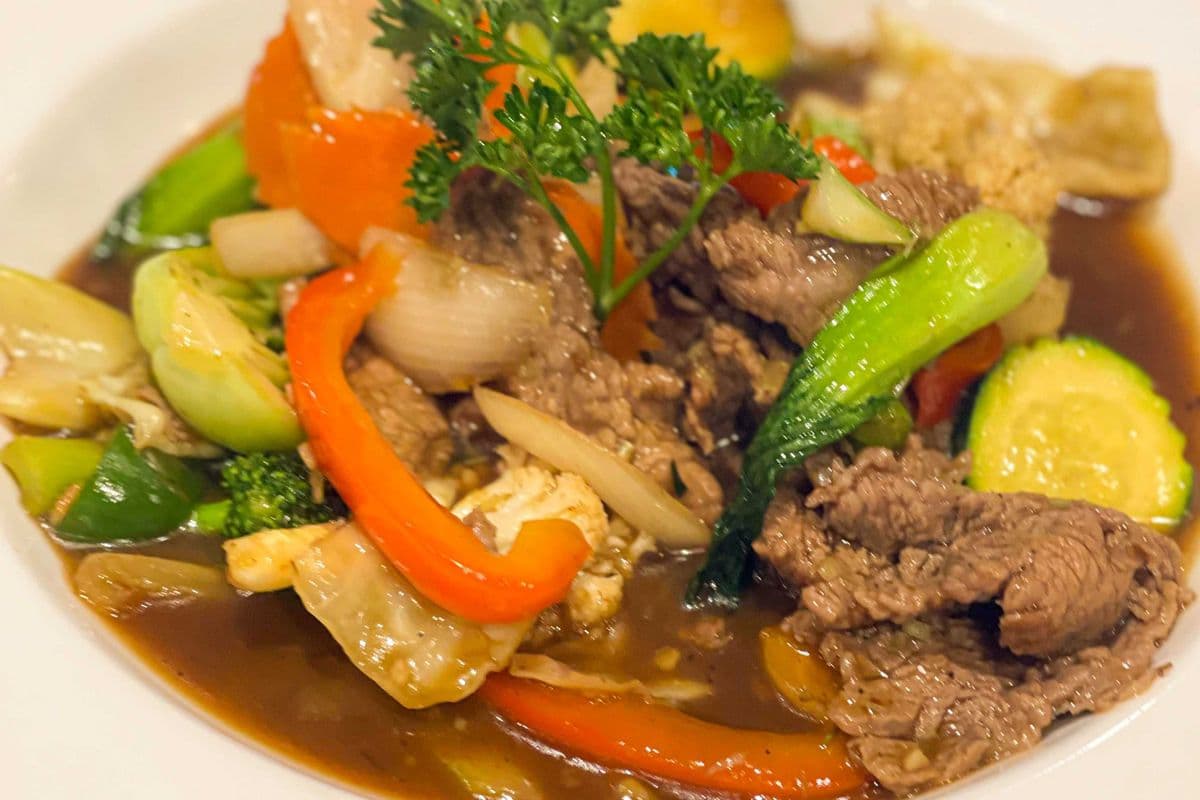 36. Sauté au citronnelle boeuf / Beef Lemongrass Stir-Fry