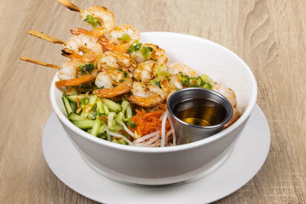 BBQ PRAWN BOWL