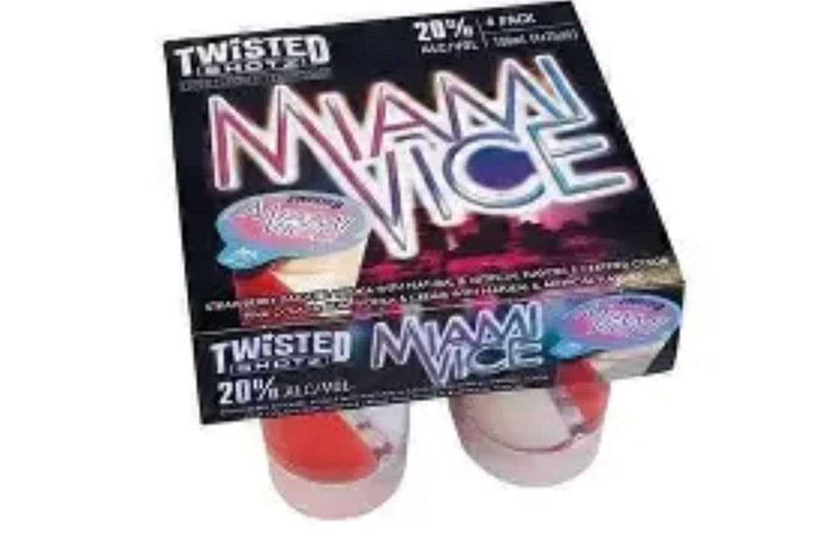 4p Twisted Shotz Miami Vice (1 x 120ml)