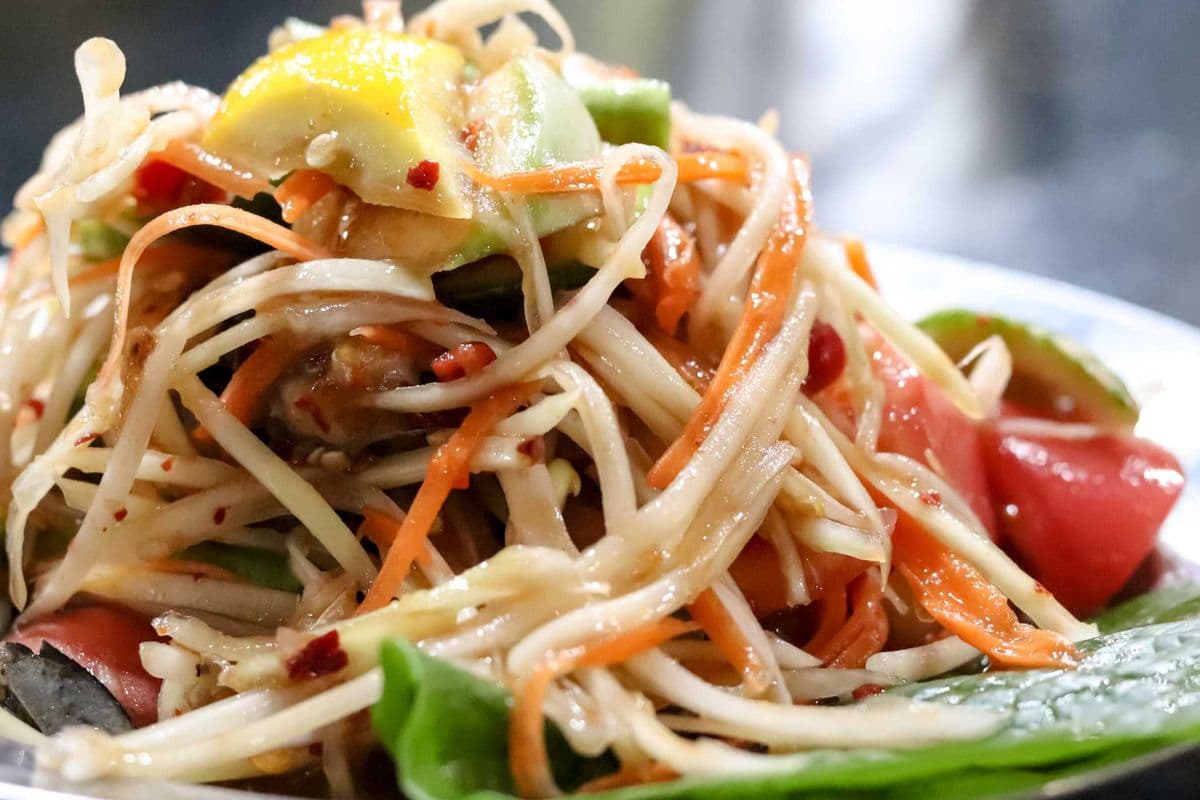 Spicy Papaya Salad