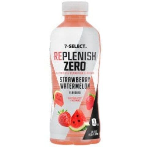 7-Select Replenish Strawberry Watermelon Zero 828ml