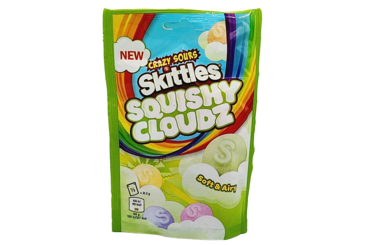 Skittles Chewies Squishy Cloudz Crazy Sours
