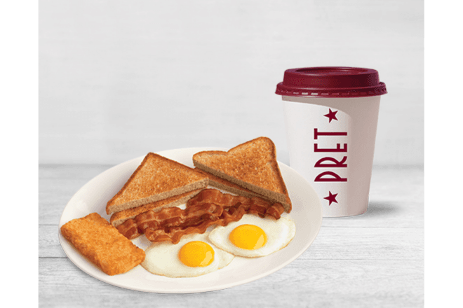 Classic Bacon and Eggs Combo
