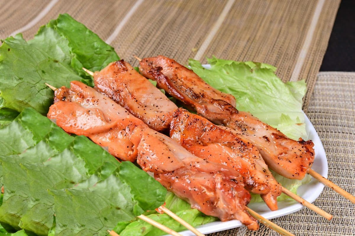 007 Satay Skewers Chicken (3 Skewers)