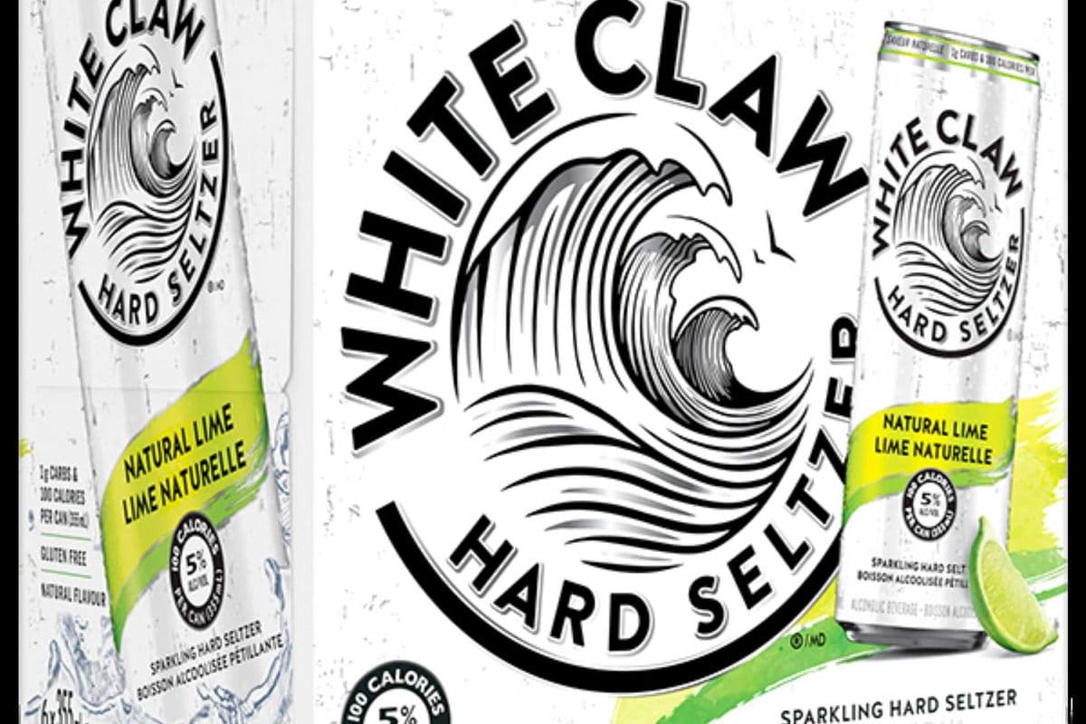 White Claw Natural Lime (6 x 355 ml Cans)