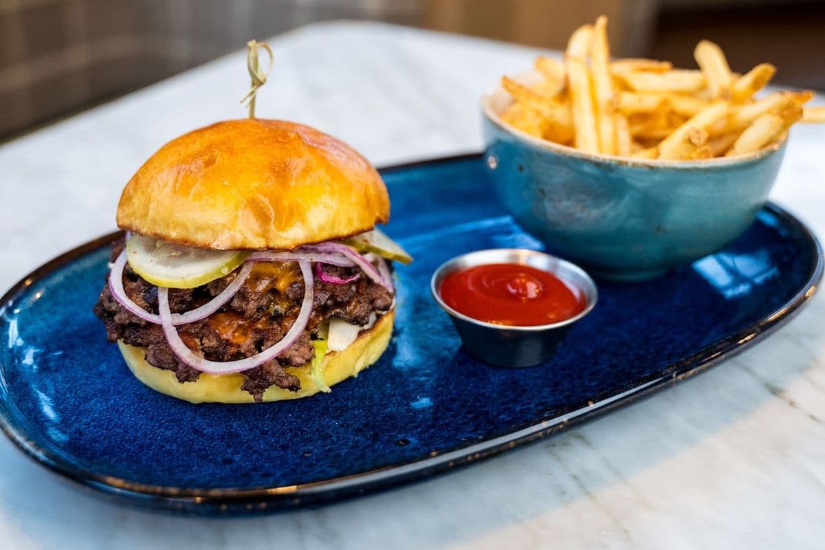 Traditional American Burger