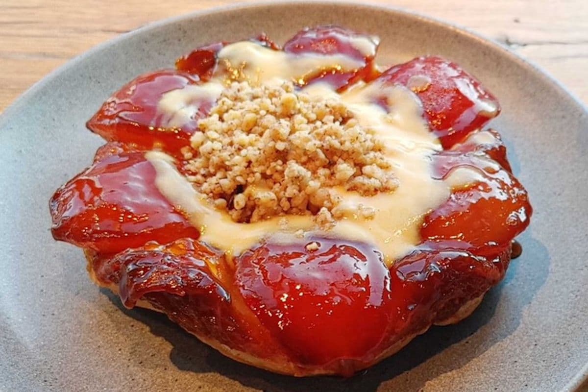 Ontario Pear Tart Tatin