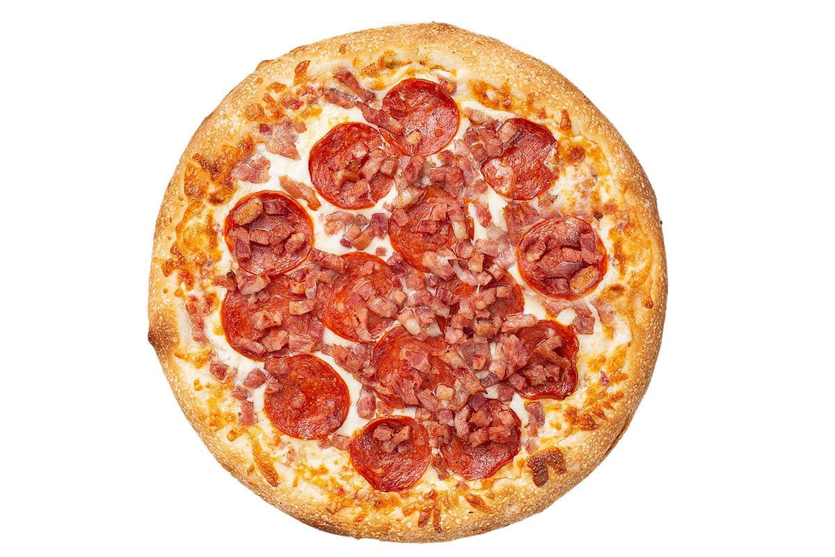 Pepperoni and Bacon Pizza