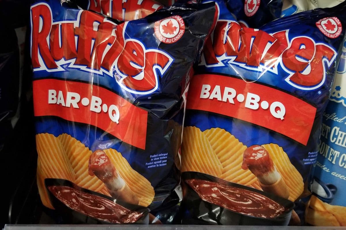 Ruffles Barbeque 200g bag