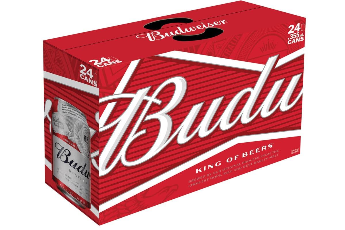 Budweiser Beer (24 x 355 ml)