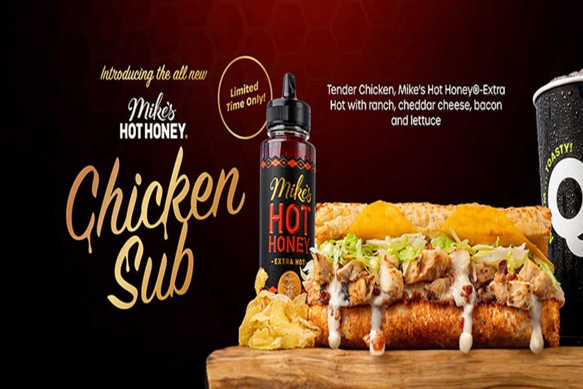 6" NEW Mike’s Hot Honey® Chicken Sub (480 Cal)