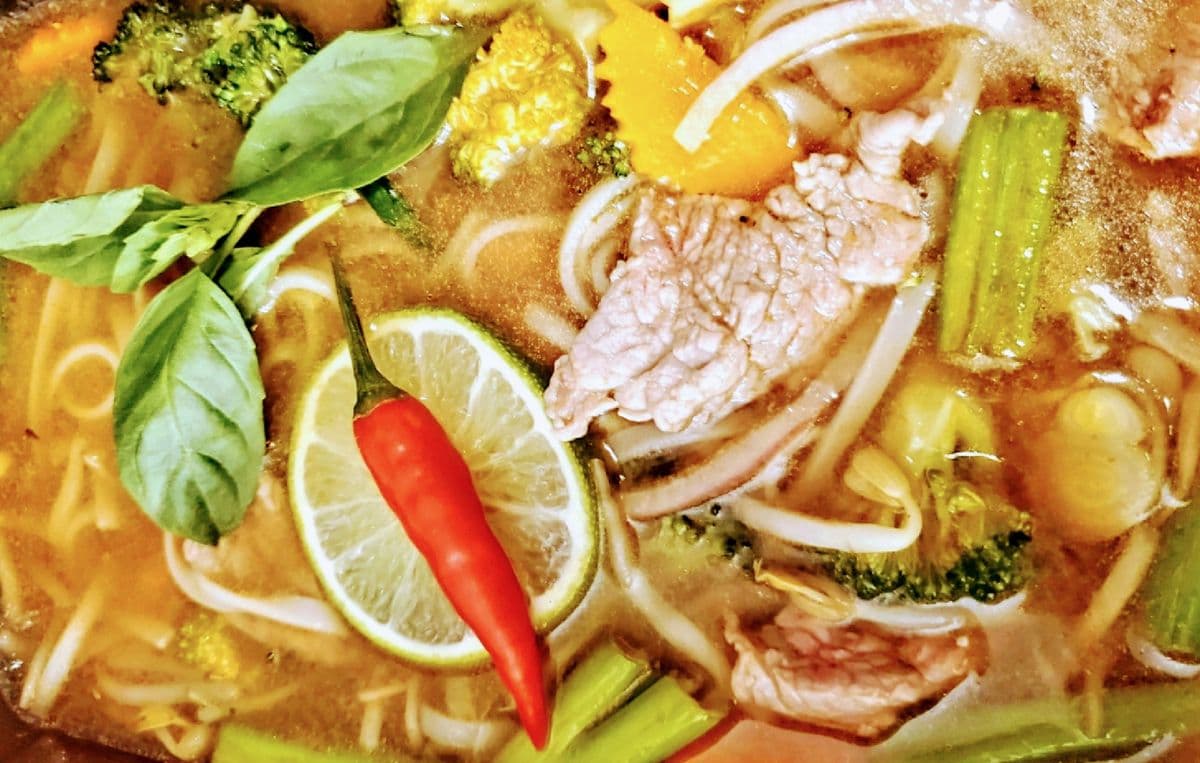 Thai Beef Noodle Soup (Large Bowl)