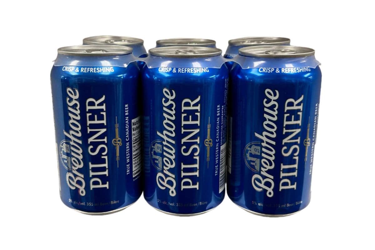 Brewhouse Pilsner (6 x 355 ml Cans)