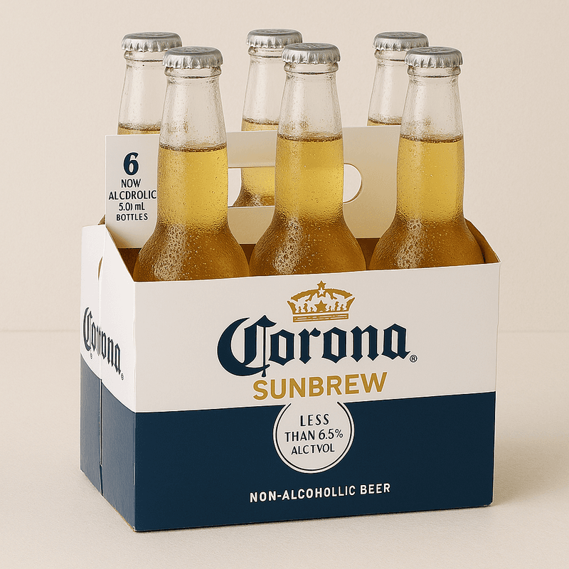 Corona Cero Non-Alcoholic - 6x330ml Bottles (0.0% ABV)