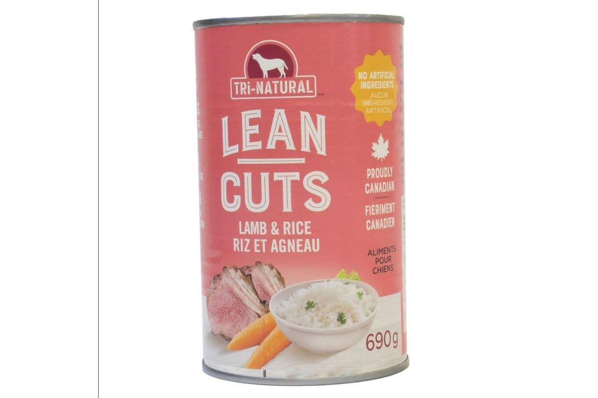 Tri-V Lean Cuts Lamb & Rice Wet Dog Food (690 g)