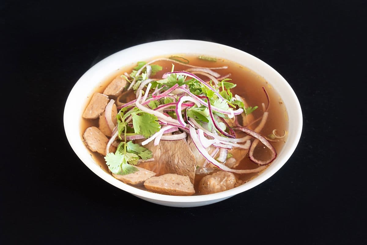 30. Deluxe Beef Noodle Soup