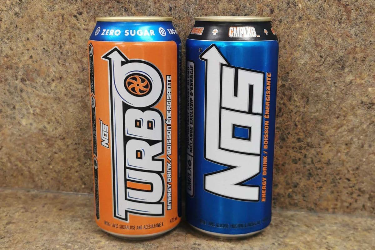 Nos blue and Turbo zero (473ml)