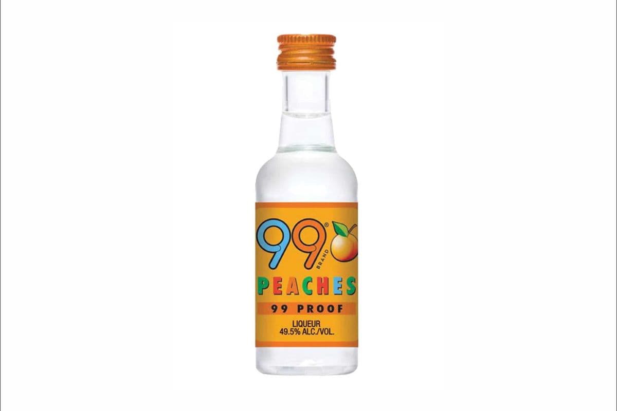 99 Proof Peach Liqueur 50ml (1 x 50ml)