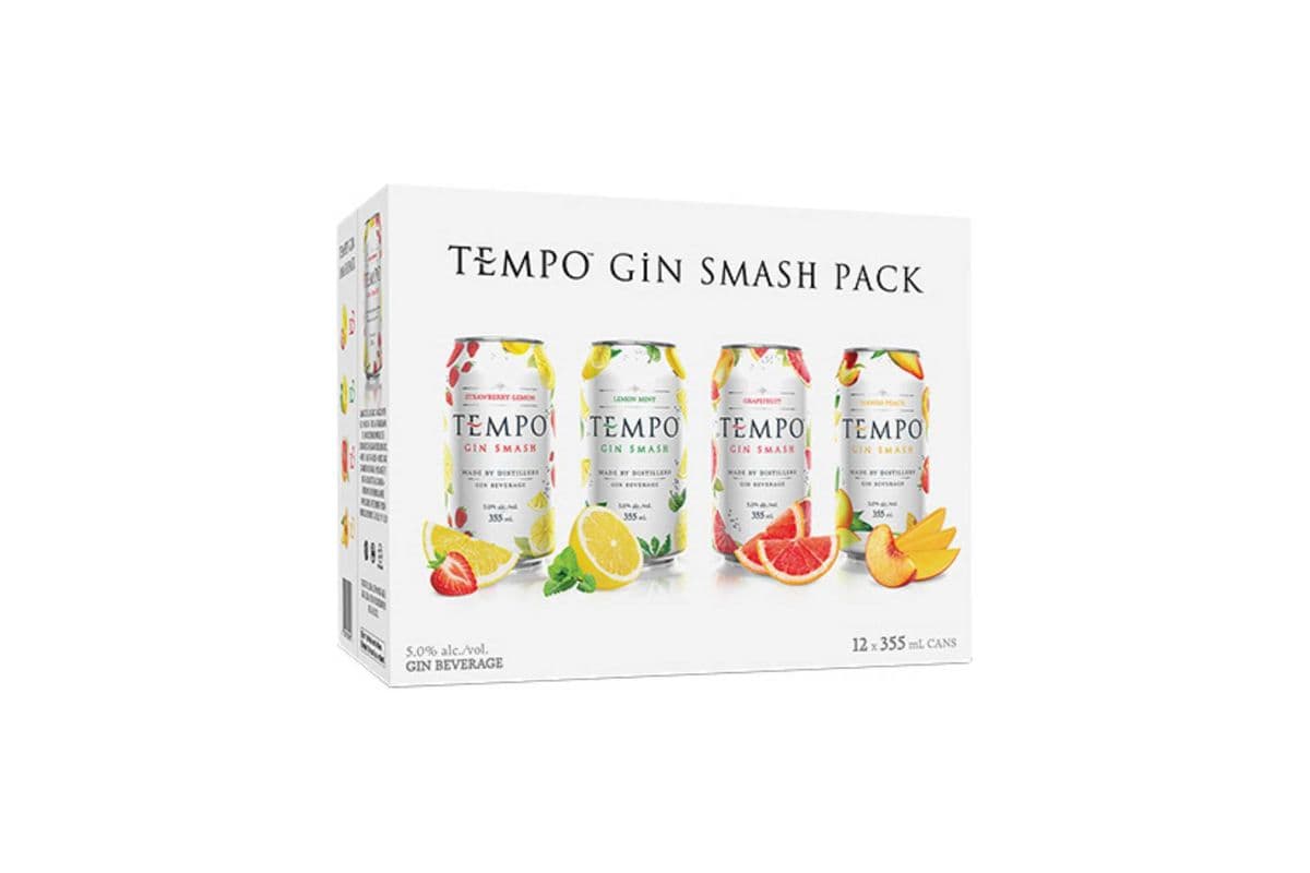 Tempo Gin Smash Mixer Pack (12 Cans) (12 x 355ML)