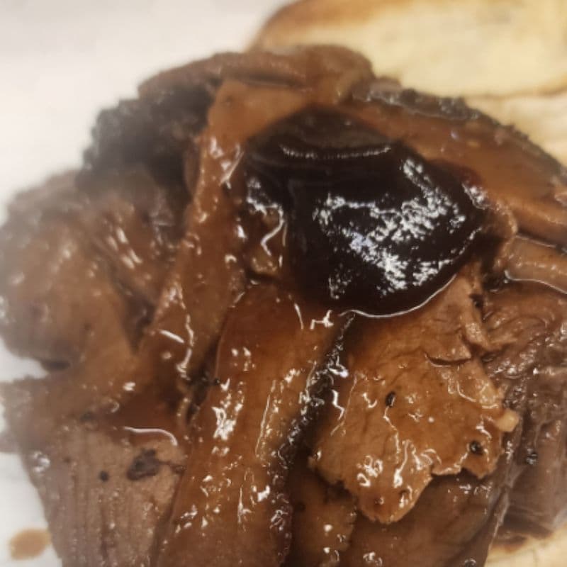 BBQ Beef on a Bun