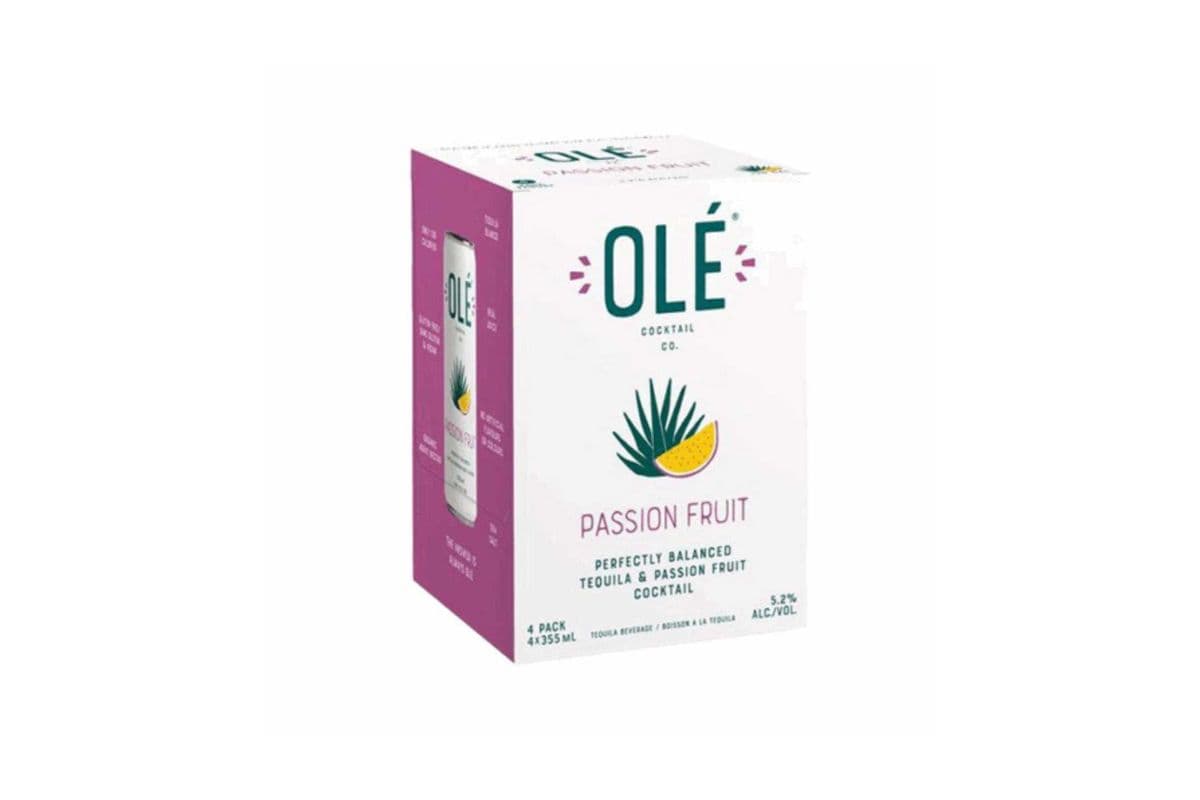 Olé Passion Fruit (4 x 355ml)
