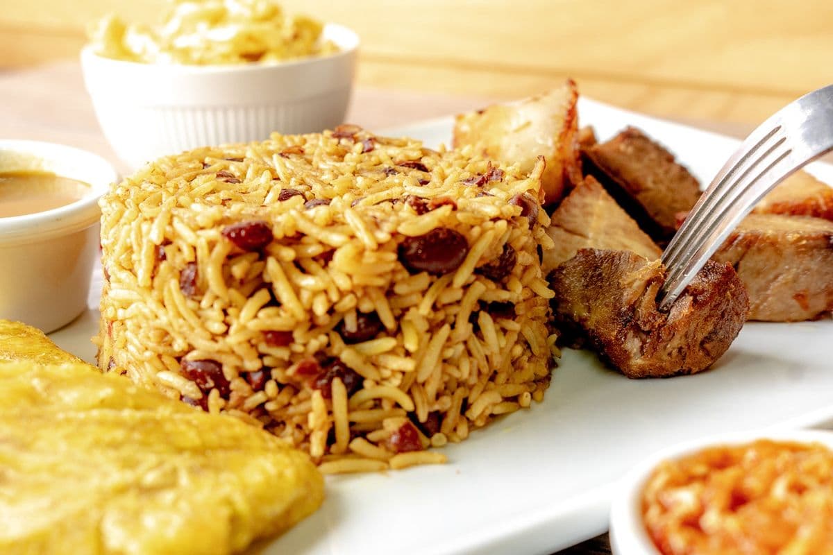 Plat Griot / Fried Pork Dish