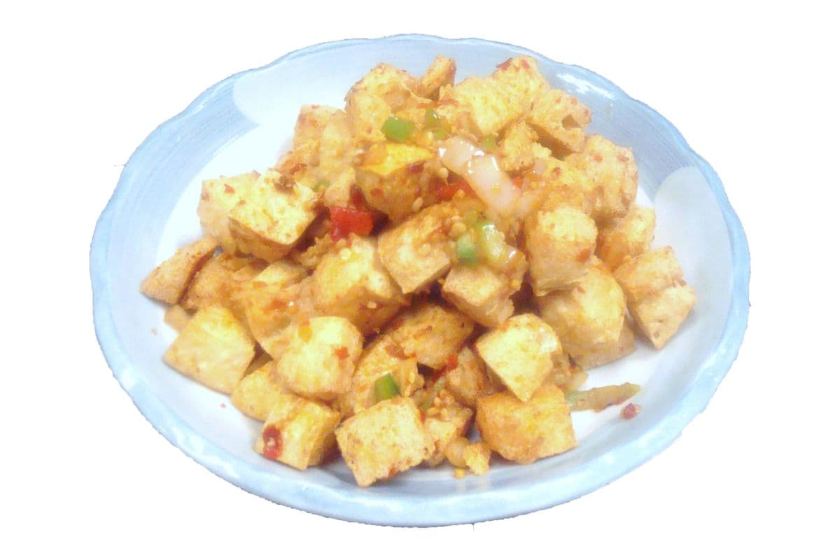 153. Deep-Fried Bean Curd with Spicy Salt 椒鹽炸豆腐