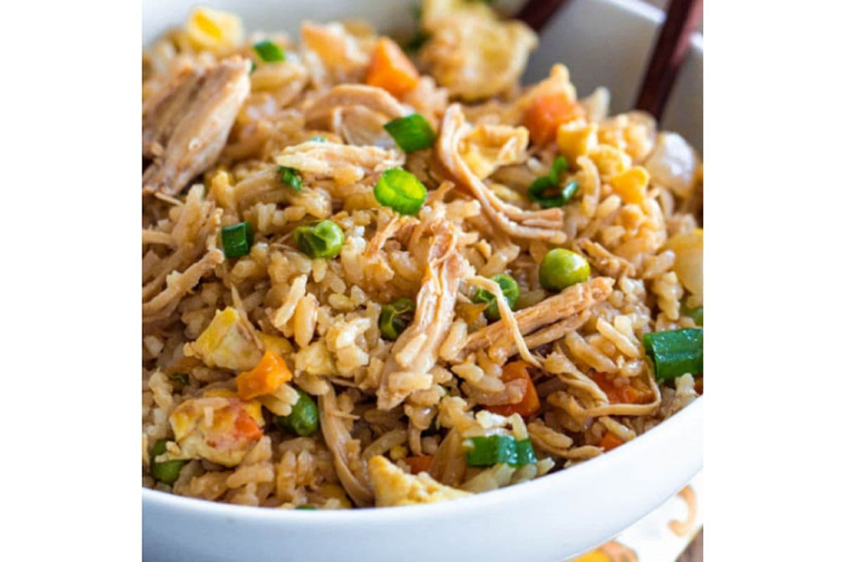 Chicken Fried Rice 鸡肉炒饭
