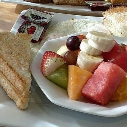 3 Eggs and Fruit